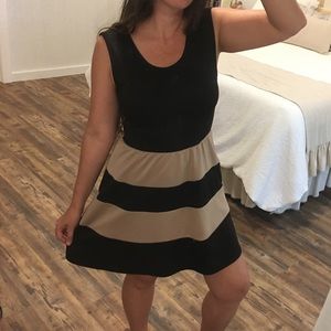 Black and Tan dress
